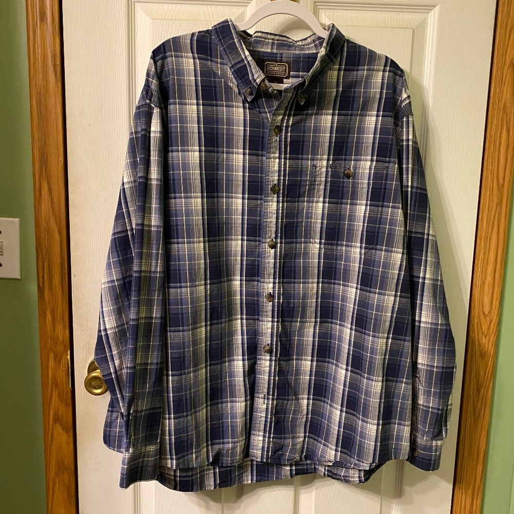 Men’s Plaid Button Down